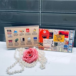 Traveler's Company Laminated Postcards from Narita Airport Japan Shop set of 2